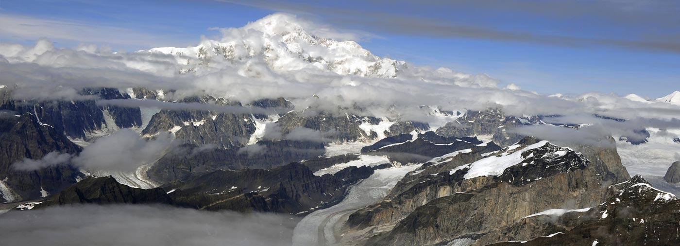 Enjoy stunning views of Denali