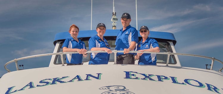 Staff at Kenai Fjords Tours