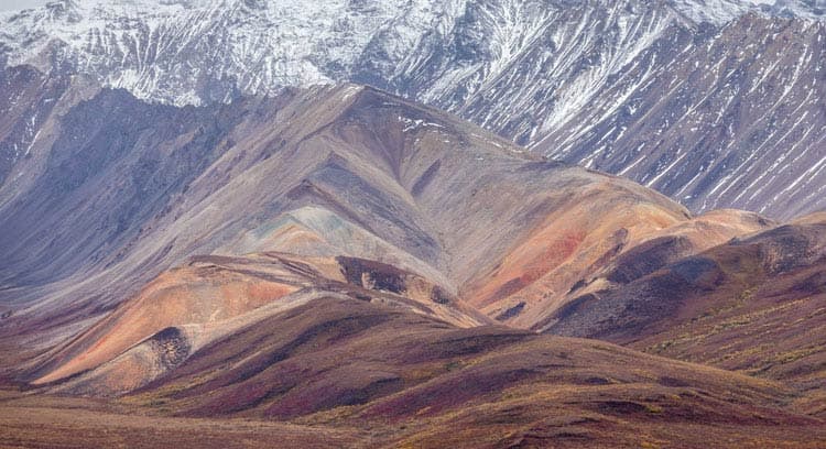Polychrome landscape