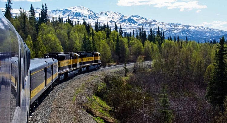 Travelling by Train in Alaska