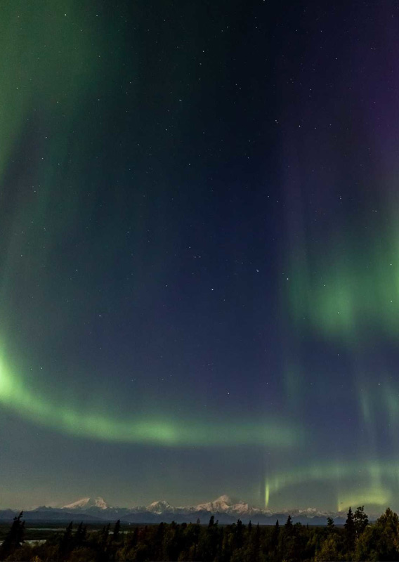 Northern Lights from Talkeetna