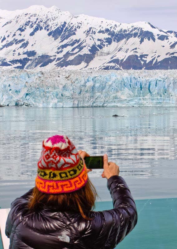 Glacier viewing