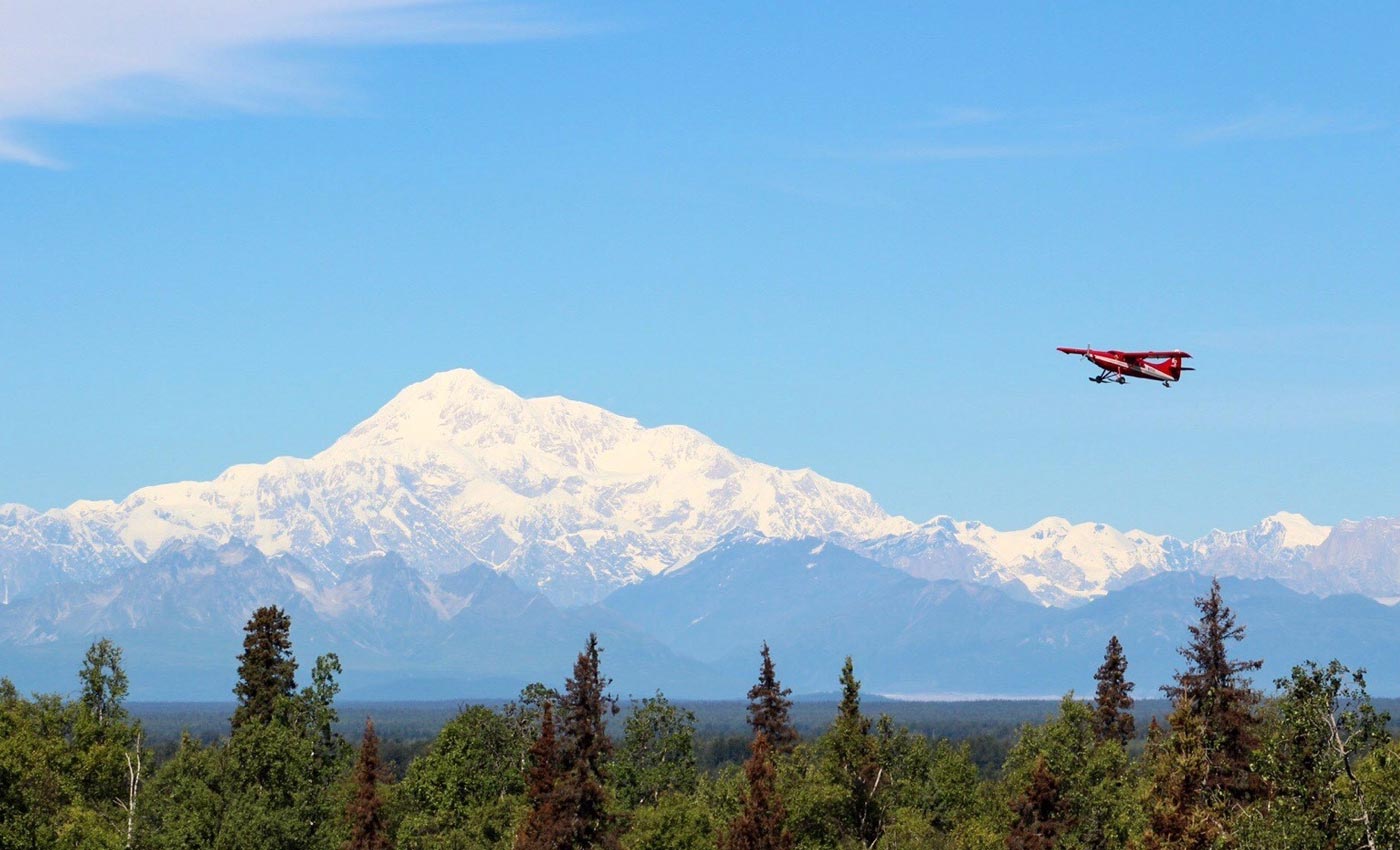 Fly Across Alaska