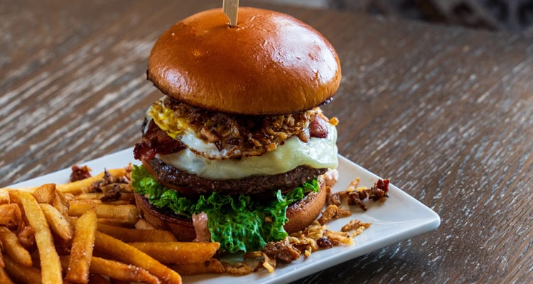 Base Camp Bistro Burger and Fries