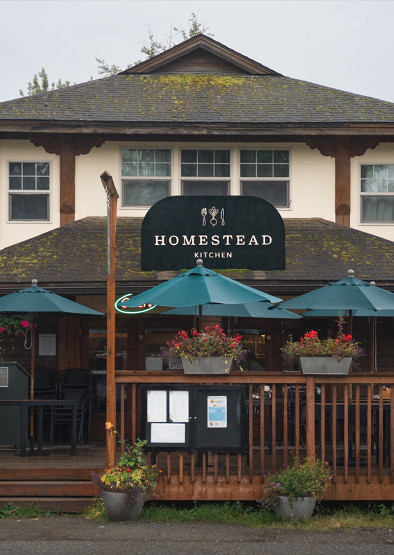 Homestead Kitchen Exterior