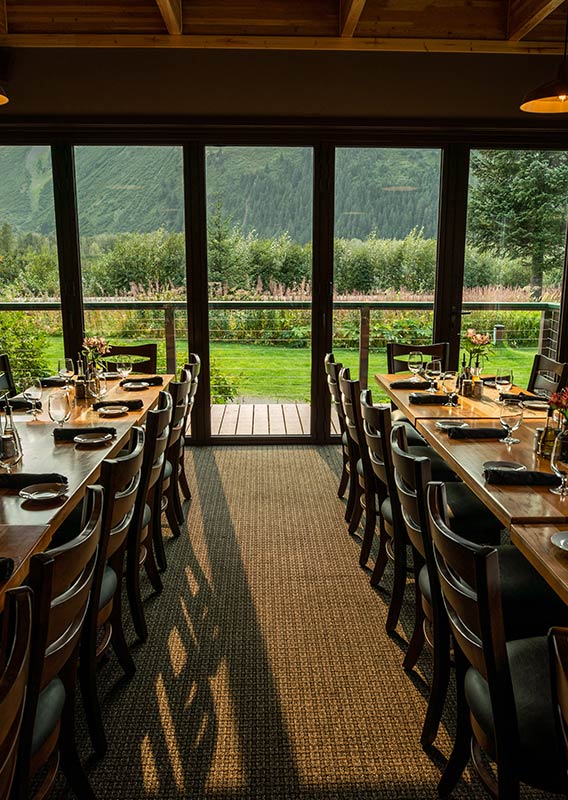 Benson Room interior dining