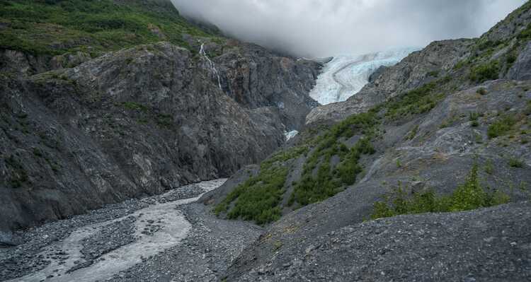 Exit Glacier in Seward, Alaska